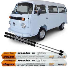 Par Amortecedor Mola Gás Tampa Traseira Vw Kombi 1997 A 2013