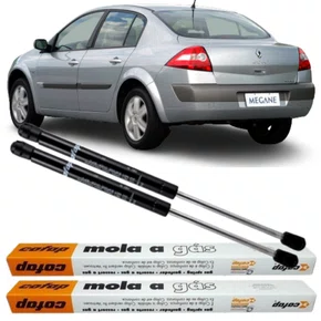 PAR AMORTECEDOR TAMPA TRASEIRA RENAULT MEGANE SEDAN 06/...