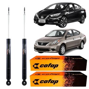 Par Amortecedor Traseiro Cofap Versa 1.0 1.6 2020 2021