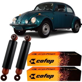 Par Amortecedor Traseiro Cofap Vw Fusca 1600 1991 1992
