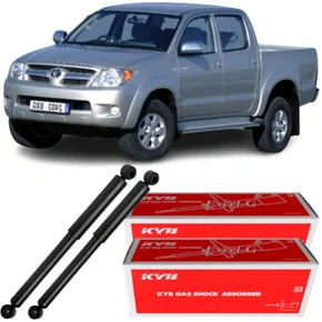 Par Amortecedor Traseiro Kayaba Hilux 2.5 2.7 3.0 05 A 15