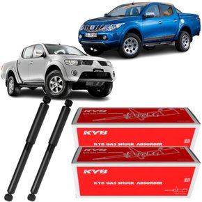 Par Amortecedor Traseiro Kayaba L200 Triton 2008 A 2020