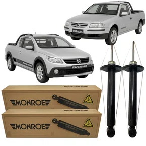 Par Amortecedor Traseiro Monroe Saveiro Crossover/super Surf