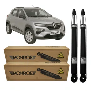 Par Amortecedor Traseiro Original Monroe Para Kwid 17 A 25