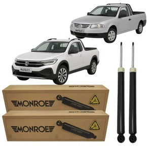 Par Amortecedor Traseiro Original Monroe Para Vw Saveiro