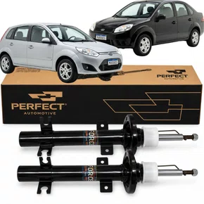 Par Amortecedores Dianteiro Ford Fiesta 2003 Á 2014