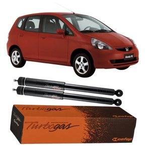 Par De Amortecedor Traseiro Cofap Para Honda Fit 2003 A 2008