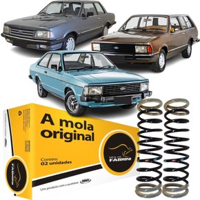 Par Mola Dianteira Ford Belina Corcel Ii Del Rey 1.6 Com Ar
