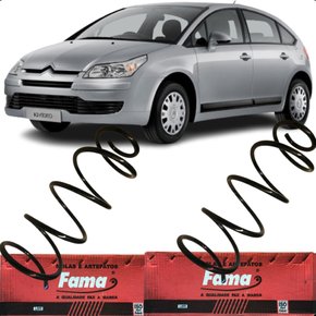 Par Mola Suspensão Dianteira Fama C4 Hatch 1.6 2009 A 2014
