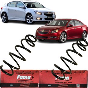 Par Mola Suspensão Dianteira Gm Cruze 1.8 16v 2012 A 2016