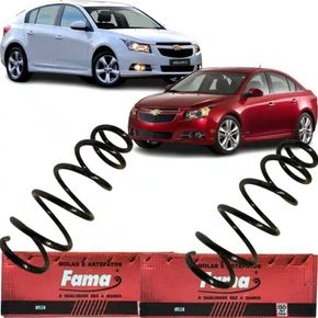 PAR MOLA SUSPENSAO DIANTEIRA GM CRUZE