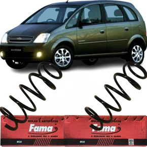 PAR MOLA SUSPENSAO DIANTEIRA GM MERIVA