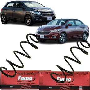 PAR MOLA SUSPENSAO DIANTEIRA GM ONIX/PRISMA