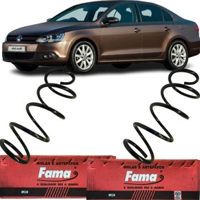 Par Mola Suspensão Dianteira Jetta Comfortline 2011 A 2014