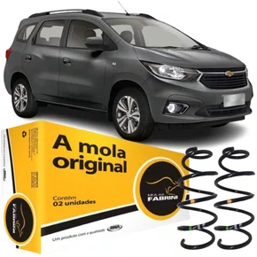 PAR MOLA SUSPENSAO DIANTEIRA SPIN