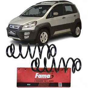 PAR MOLA SUSPENSAO TRASEIRA