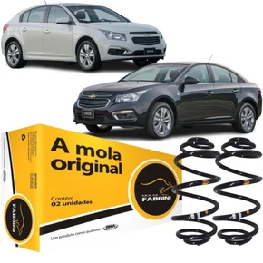 PAR MOLA SUSPENSAO TRASEIRA CRUZE