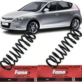 PAR MOLA SUSPENSAO TRASEIRA HYUNDAI I30