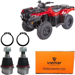 Par Pivô Suspensão Viemar Quadriciclo Honda Fourtrax Trx 420