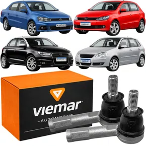 Par Terminal De Direção Volkswagen Bora Fox Gol Golf Polo Up