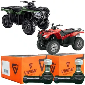 Par Terminal Direção Interno Viemar Honda Fourtrax Trx 420
