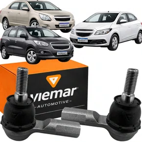 Par Terminal Direção Viemar Gm Cobalt 1.0 E 1.4 8v 2013 2016