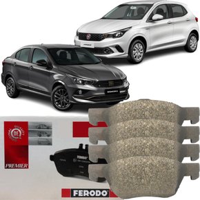 Pastilha De Freio Dianteira Cerâmica Fiat Argos Cronos 1.8