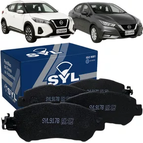 Pastilha De Freio Dianteira Para Nissan Versa Kicks 1.6 16v