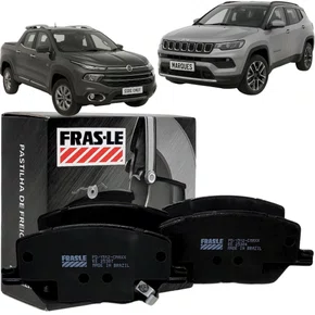 Pastilha De Freio Dianteiro Cerâmica Fastback Toro Renegade 