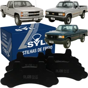 Pastilha De Freio Dianteiro Gm A-20 C-20 Silverado E Bonanza