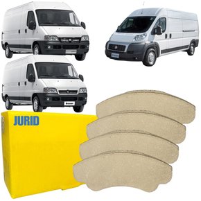 Pastilha De Freio Dianteiro Jurdi Para Jumper Boxer Ducato