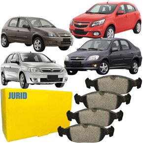 Pastilha De Freio Dianteiro Jurid Celta Corsa Agile Prisma