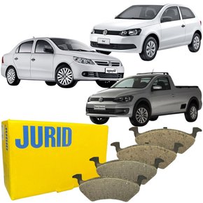 Pastilha De Freio Dianteiro Jurid Gol Voyage Saveiro G5 G6