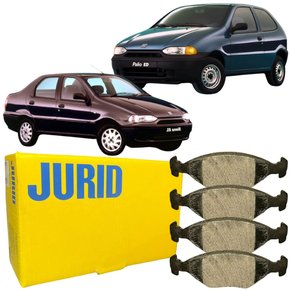 Pastilha De Freio Dianteiro Jurid Palio Siena 1998 A 2009