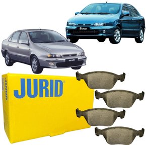 Pastilha De Freio Dianteiro Jurid Para Fiat Brava Marea 2.0 