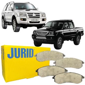 Pastilha De Freio Dianteiro Jurid Para L200 Pajero Sport