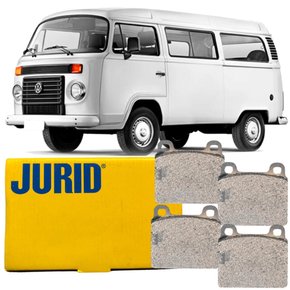 Pastilha De Freio Dianteiro Jurid Para Vw Kombi 1982 A 2014