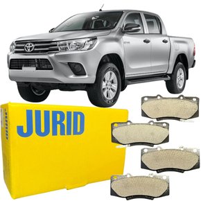 Pastilha De Freio Dianteiro Jurid Toyota Hilux 2.5 2008 A 19
