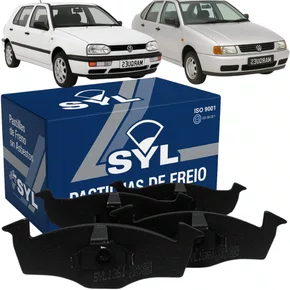 Pastilha De Freio Dianteiro Para Vw Golf E Polo Classic 1.8