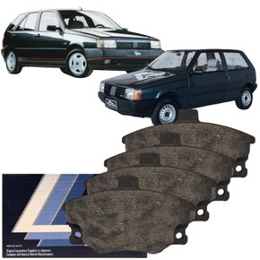 Pastilha De Freio Dianteiro S.y.l Fiat Tipo 1.6 E Uno 1.5 R
