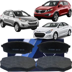 Pastilha De Freio Dianteiro Syl Tucson Sonata E Sportage