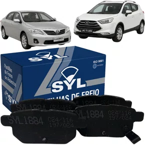 Pastilha De Freio Traseira Para Jac T40 T5 E Toyota Corolla