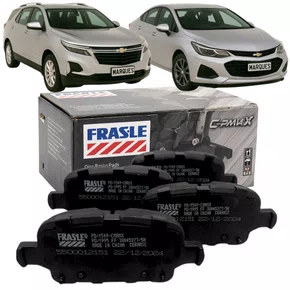 Pastilha De Freio Traseiro Cerâmica Frasle Gm Cruze Equinox