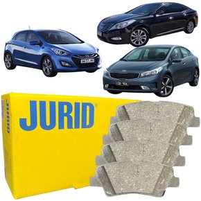 Pastilha De Freio Traseiro Jurid Azera I30 Cerato Elantra