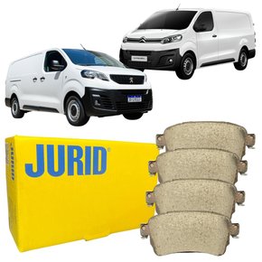 Pastilha De Freio Traseiro Jurid Para Citroen Peugeot