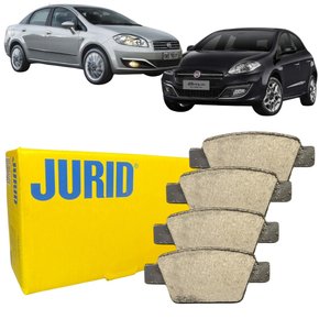 Pastilha De Freio Traseiro Jurid Para Fiat Bravo Linea Stilo
