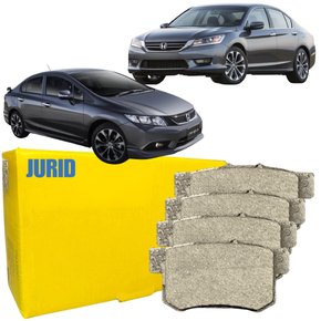 Pastilha De Freio Traseiro Jurid Para Honda Accord E Civic