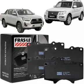 Pastilha Dianteira Cerâmica Frasle Hilux Pajero Full E Sw4