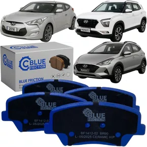 Pastilha Freio Dianteira Cerâmica Azera Creta Hb20x Cerato