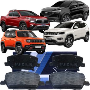 Pastilha Freio Dianteiro Fastback Toro Compass E Renegade